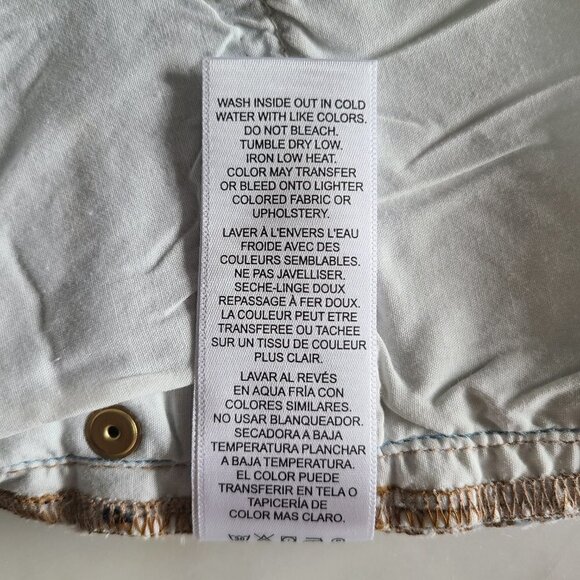 FRAME Le Original Ripped High Waist Crop Jeans, Size 32, NWT - Picture 16 of 16